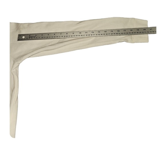 Under Armour scoop neck hoodie white Large Sporty Athletic Gorpcore - Picture 8 of 8